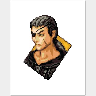 Organization XIII Xigbar Pixel Art Posters and Art